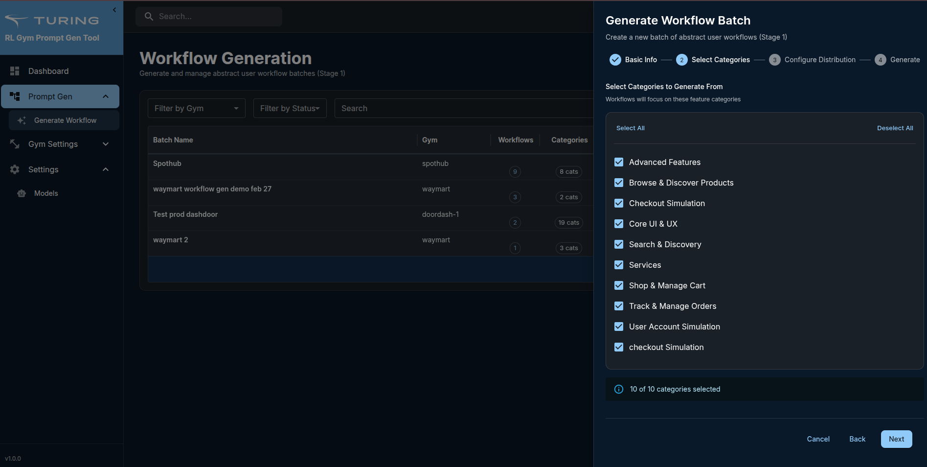Generate Workflow - Step 2