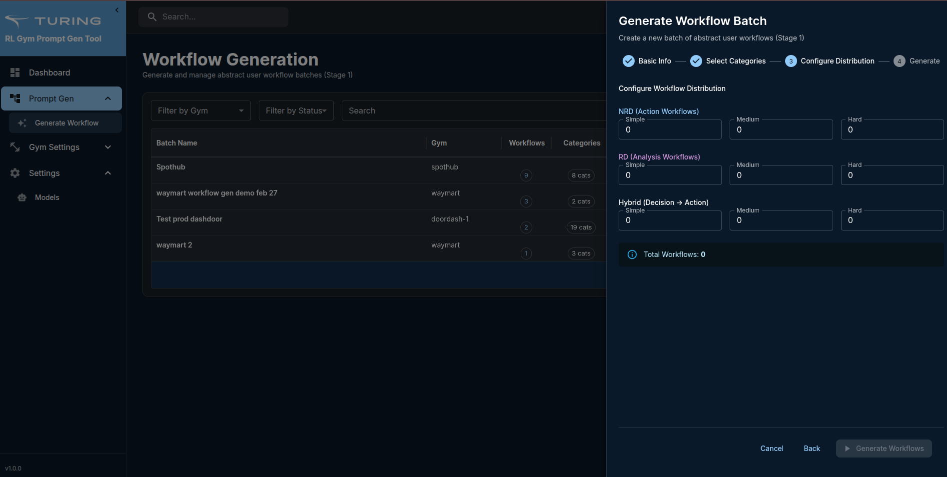 Generate Workflow - Step 3