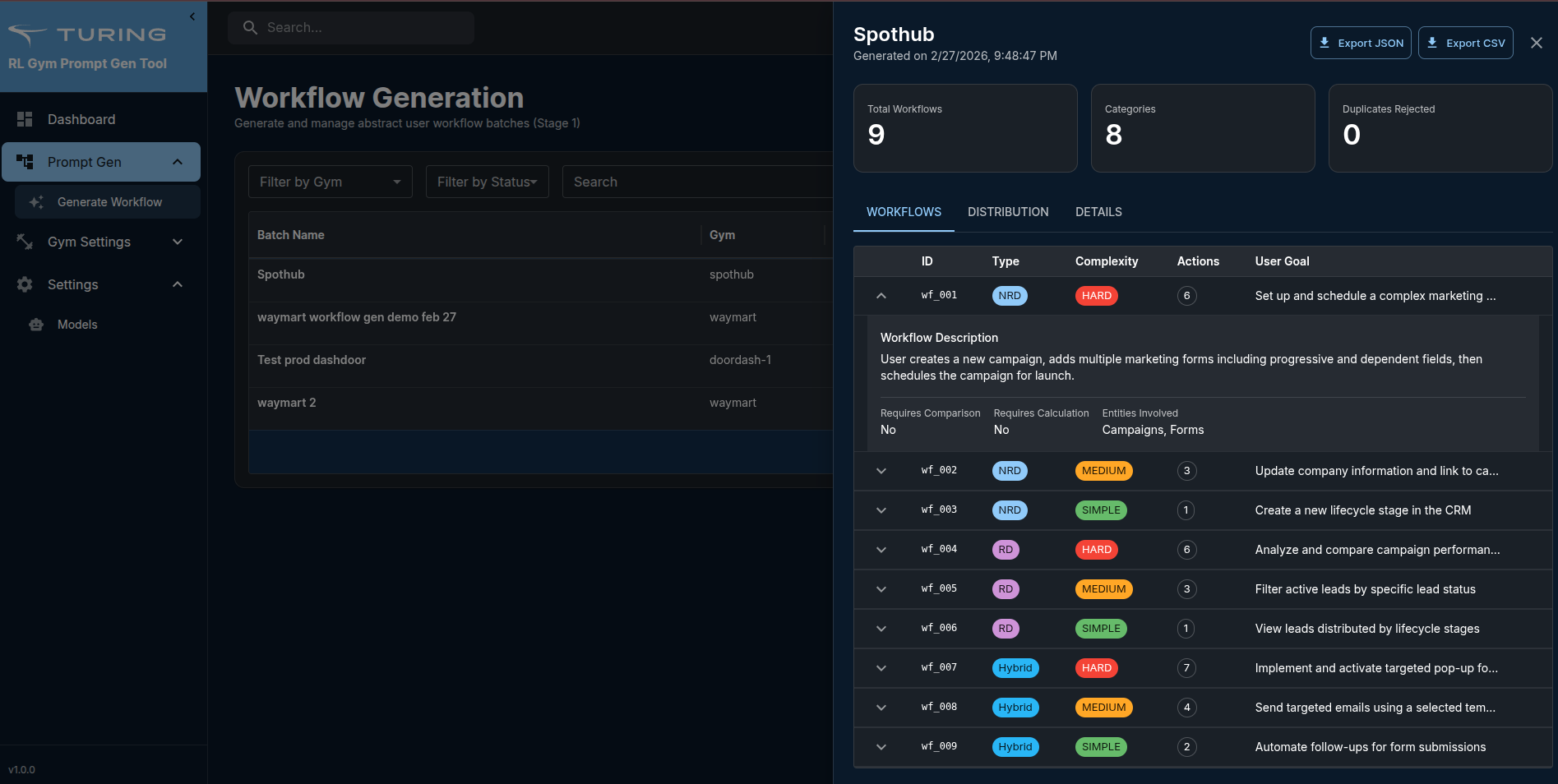 Generated Workflow Details